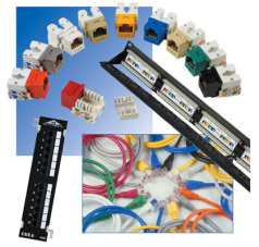Cabling components installed by Datel Communications, Inc.